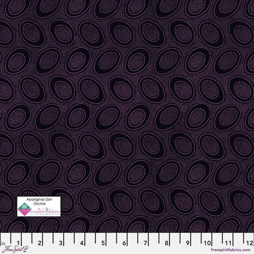 Kaffe Fassett Collective- Aboriginal Dot PWGP071.ORCHID- Half Yard - Modern Fabric Shoppe