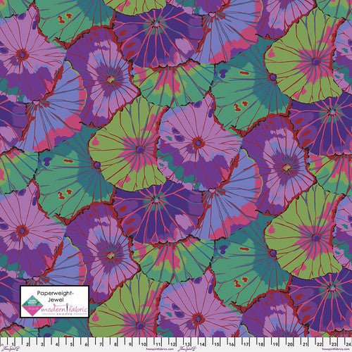 Kaffe Fassett Collective- Lotus Leaf GP29.PURPLE- Half Yard - Modern Fabric Shoppe
