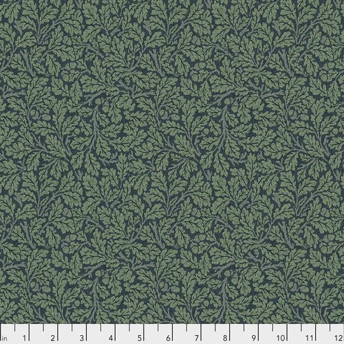 Morris & Company- Oak PWWM050.INDIGO- Half Yard - Modern Fabric Shoppe