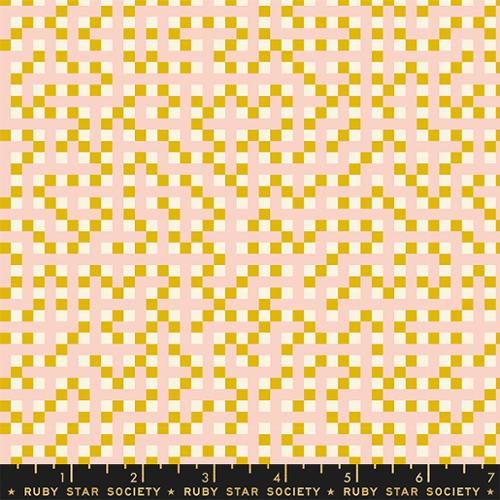 Picture Book by Kimberly Kight- Maze RS 3073 11- Goldenrod- Half Yard- June 2024 - Modern Fabric Shoppe