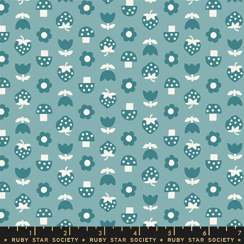 Picture Book by Kimberly Kight- Strawbitties RS 3074 17- Playroom- Half Yard- June 2024 - Modern Fabric Shoppe