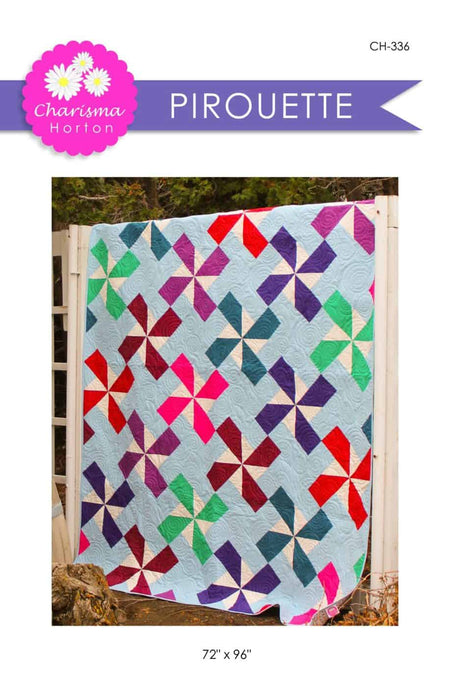 Pirouette Quilt Pattern by Charisma Horton - Modern Fabric Shoppe