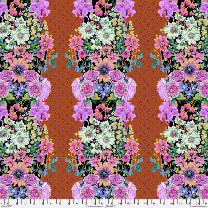 PRE-ORDER Anna Maria Horner Good Gracious- Beata's Garden PWAH217.RUST- Half Yard- May 2024 2023 - Modern Fabric Shoppe