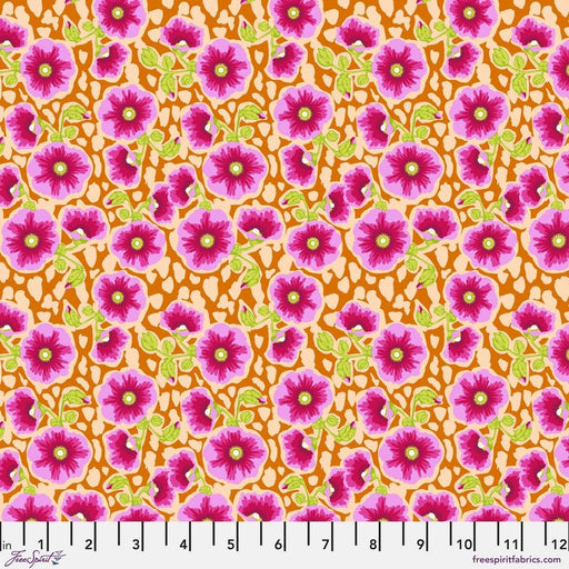 PRE-ORDER Anna Maria Horner Good Gracious- Happy Blooms PWAH220.CARAMEL- Half Yard- May 2024 2023 - Modern Fabric Shoppe