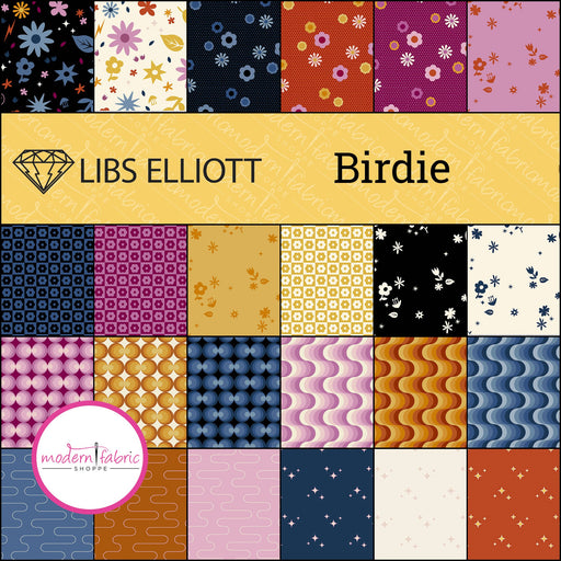 PRE-ORDER Birdie by Libs Elliott- Fat Quarter Bundle- June 2024 - Modern Fabric Shoppe