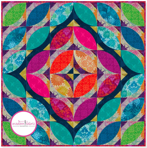 PRE-ORDER Colour Ripple Quilt Kit featuring Grace by Valarie Wells- May 2024 - Modern Fabric Shoppe