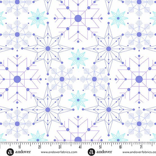 PRE-ORDER Deco Frost by Giucy Giuce- Crystalize CS-1113-L Avalanche- Half Yard- June 2024 - Modern Fabric Shoppe