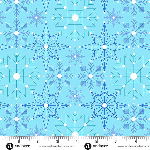 PRE-ORDER Deco Frost by Giucy Giuce- Crystalize CS-1113-LB Aurora- Half Yard- June 2024 - Modern Fabric Shoppe