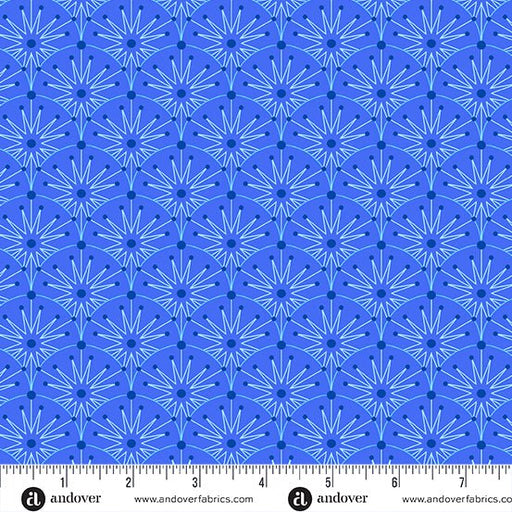 PRE-ORDER Deco Frost by Giucy Giuce- Winter Clamshells CS-1111-B Glacier- Half Yard- June 2024 - Modern Fabric Shoppe