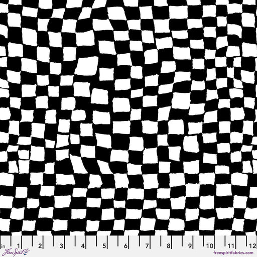 PRE-Order Kaffe Fassett August 2024 Collective- Gameboard- PWBM095.BLACK- Half Yard - Modern Fabric Shoppe