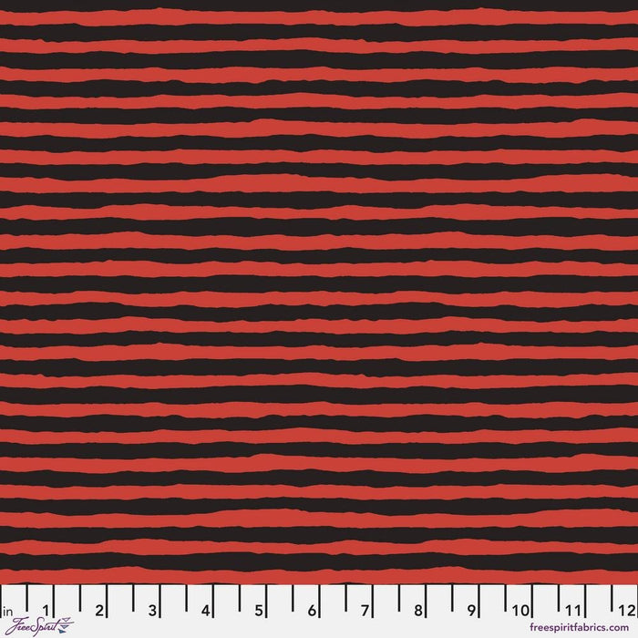 PRE-Order Kaffe Fassett February 2024 Collective- Comb Stripe- PWBM084.RUST- Half Yard - Modern Fabric Shoppe