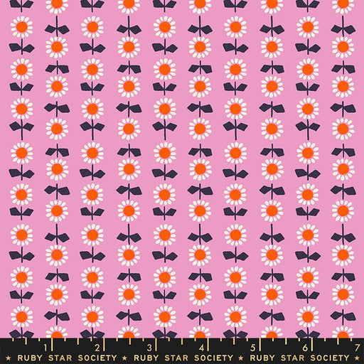 PRE_ORDER Meadow Star by Alexia Marcella Abegg- Bloom RS 4098 14-Dark Peony- Half Yard- February 2024 - Modern Fabric Shoppe