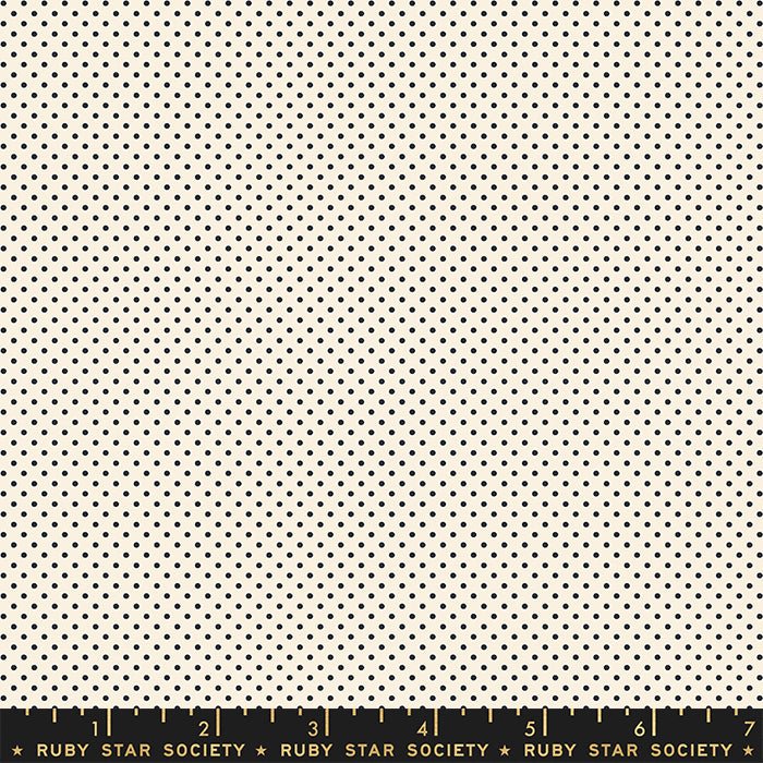 PRE-ORDER Meadow Star by Alexia Marcella Abegg- Mini Dot RS 4102 12- Natural- Half Yard- February 2024 - Modern Fabric Shoppe