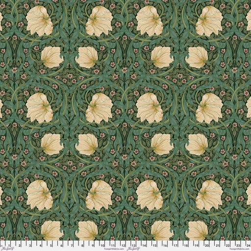 PRE-ORDER Morris & Company- Cotswold Holiday- Small Pimpernel PWWM079.GREEN- Half Yard- June 2024 - Modern Fabric Shoppe