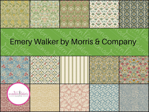 PRE-ORDER Morris & Company- Emery Walker- Half Yard Bundle- April 2024 - Modern Fabric Shoppe