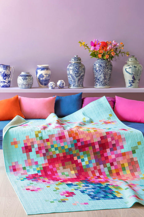 PRE-ORDER- TILDA Basics- Flower Vase Quilt Kit - Modern Fabric Shoppe