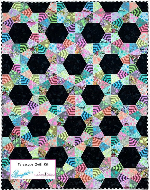PRE-ORDER Tula Pink- Everyglow- Telescope Quilt Kit- APRIL 2023 Delivery - Modern Fabric Shoppe