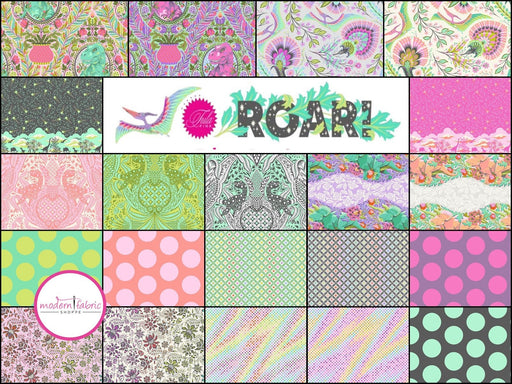 PRE-Order Tula Pink Roar- Half Yard Bundle- April 2024 - Modern Fabric Shoppe