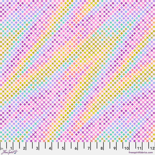 PRE-Order Tula Pink Roar- Northern Lights PWTP229.BLUSH- Half Yard- April 2024 - Modern Fabric Shoppe