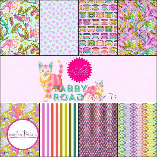 PRE-ORDER Tula Pink Tabby Road- Half Yard Bundle - Modern Fabric Shoppe