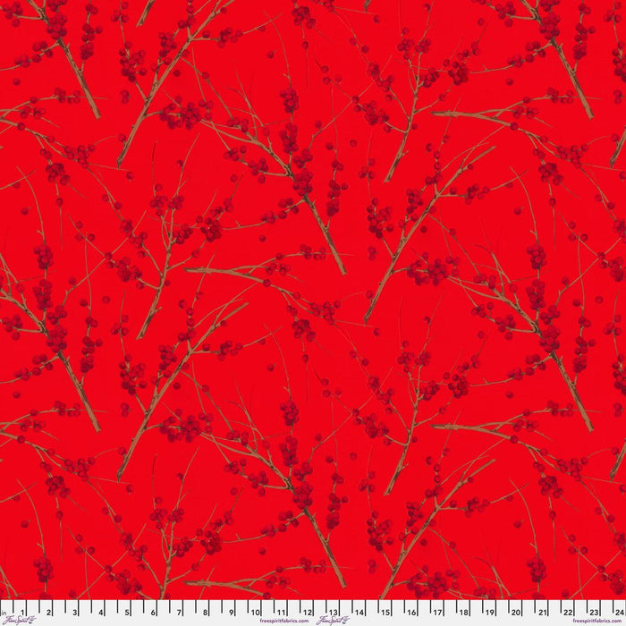 PRE-ORDER Winterberry by Martha Negley- Winterberry PWMN040.RED- June 2024 - Modern Fabric Shoppe