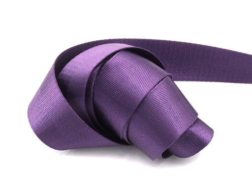 Purple Herringbone 1.5 inch (38mm) width Nylon Webbing- by the yard - Modern Fabric Shoppe