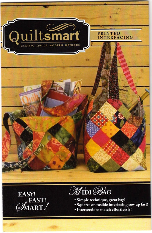 Quiltsmart- Midi Bag Fun Pack Pattern - Modern Fabric Shoppe