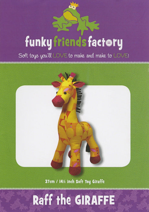 Raff Giraffe Pattern by Funky Friends Factory - Modern Fabric Shoppe