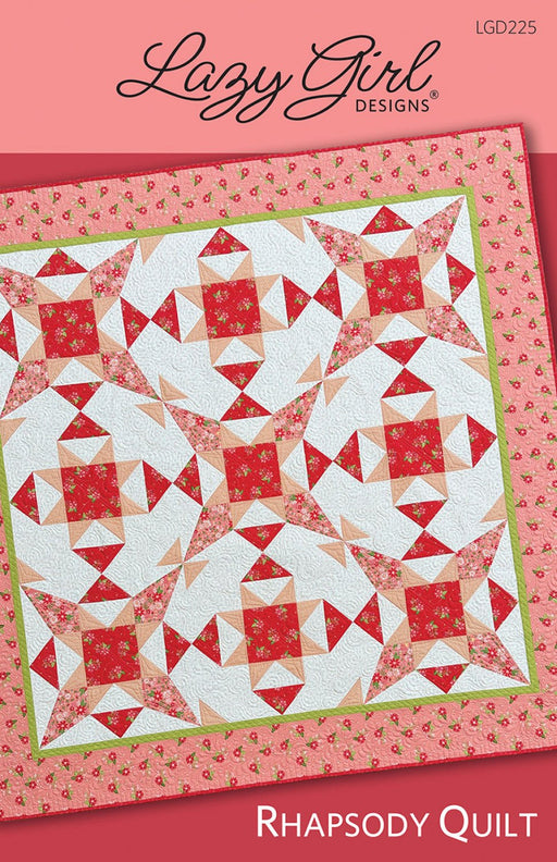 Rhapsody Quilt Pattern By Lazy Girl Designs & Jaybirds Quilts - Modern Fabric Shoppe