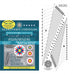 Robin Ruth Skinny Robin 16-Point Mariner's Compass Book and Ruler Combo - Modern Fabric Shoppe