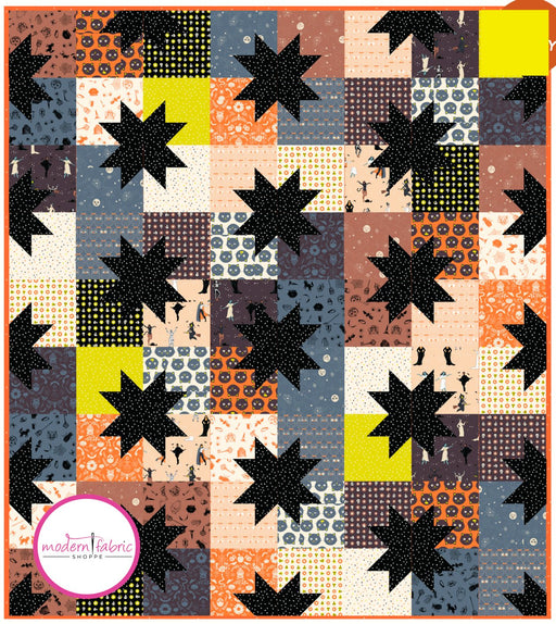 Ruby Star Society- Star Pop II Quilt Kit featuring Good Spirits- July 2024 - Modern Fabric Shoppe