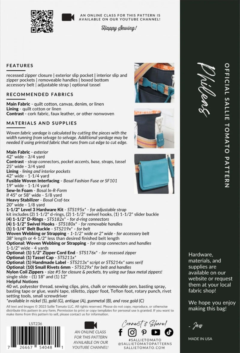 Sallie Tomato Pattern- Philias - Modern Fabric Shoppe