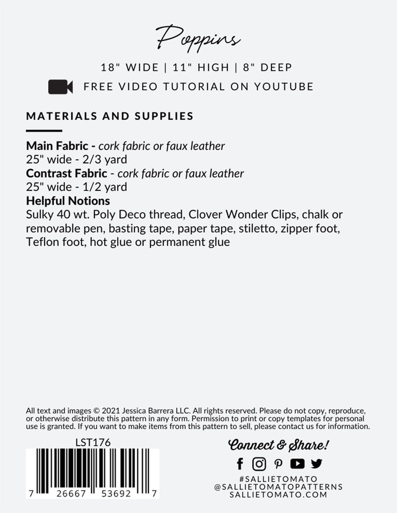 Sallie Tomato- Poppins - Modern Fabric Shoppe