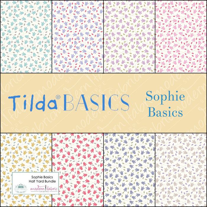Sophia Basics by Tilda- Half Yard Bundle - Modern Fabric Shoppe