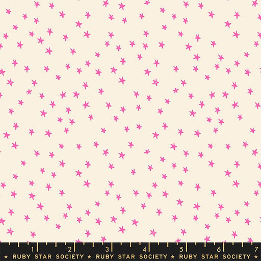 Starry by Alexia Marcella Abegg- Mini Starry RS 4110 22-Neon Pink- Half Yard - Modern Fabric Shoppe