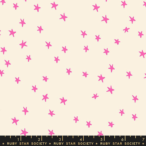 Starry by Alexia Marcella Abegg- Starry RS 4109 36-Neon Pink- Half Yard - Modern Fabric Shoppe