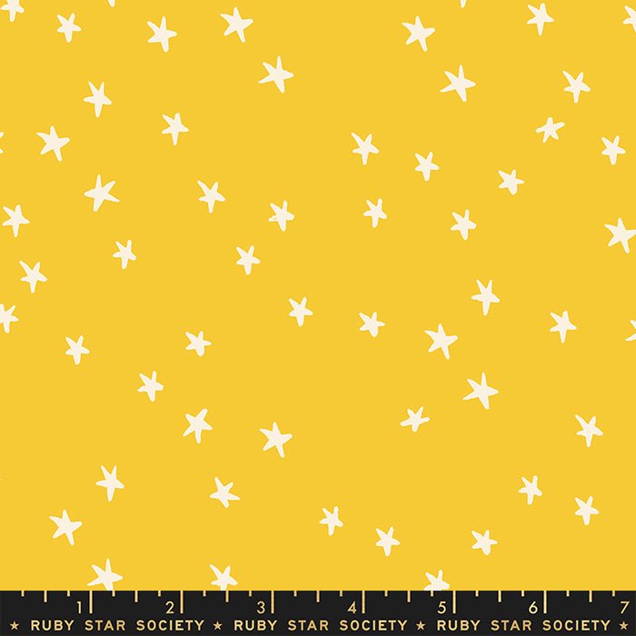 Starry by Alexia Marcelle Abegg- Starry RS 4109 62- Sunshine- Half Yard - Modern Fabric Shoppe