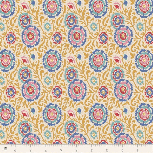 Tilda Jubilee- Elodie TIL100550-Mustard- Half Yard- February 2024 - Modern Fabric Shoppe