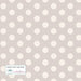 Tilda Medium Dots- TIL130008-Light Grey- Half Yard - Modern Fabric Shoppe