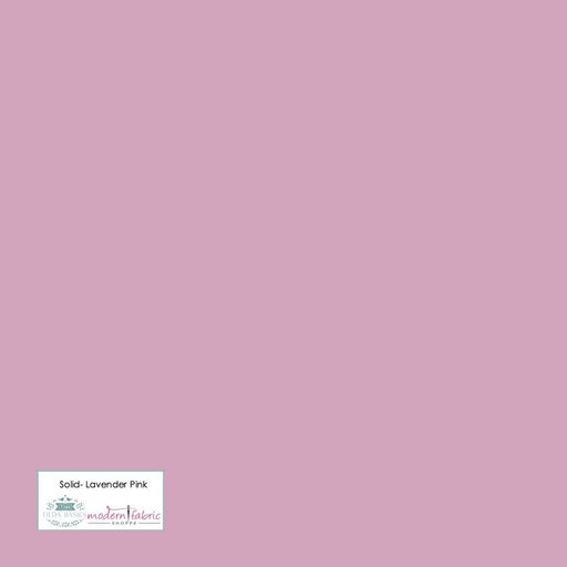 Tilda- Solid TIL120010- Lavender Pink- Half Yard - Modern Fabric Shoppe