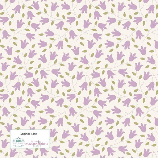 Tilda Sophie Basic TIL130095-Lilac- Half Yard - Modern Fabric Shoppe
