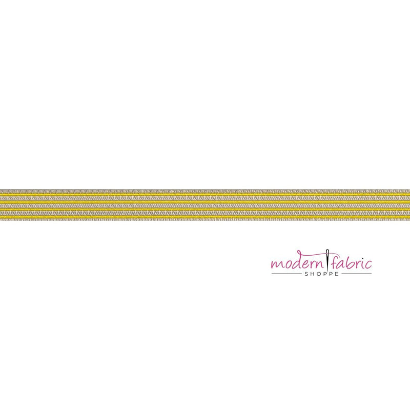 Tula Pink-Stripes Spark Reversible- Tiny Strips and Dots- 3/8"- By the Yard