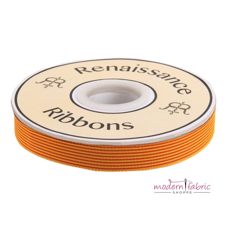 Tula Pink-Stripes Sunrise Reversible- Tiny Strips and Dots- 5/8"- By the Yard