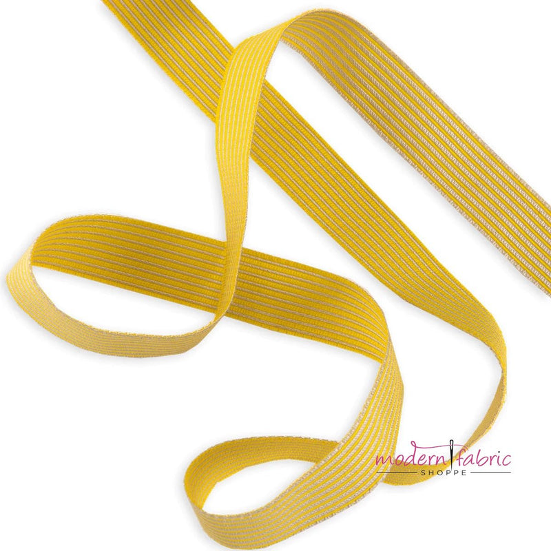 Tula Pink-Stripes Spark Reversible- Tiny Strips and Dots- 5/8"- By the Yard