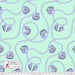 Tula Pink Besties- 108" Wide Back- Big Charmer QBTP015.BLUEBELL- Half Yard - Modern Fabric Shoppe