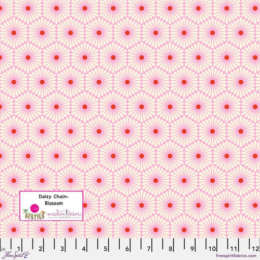 Tula Pink Besties- Daisy Chain PWTP220.BLOSSOM- Half Yard - Modern Fabric Shoppe