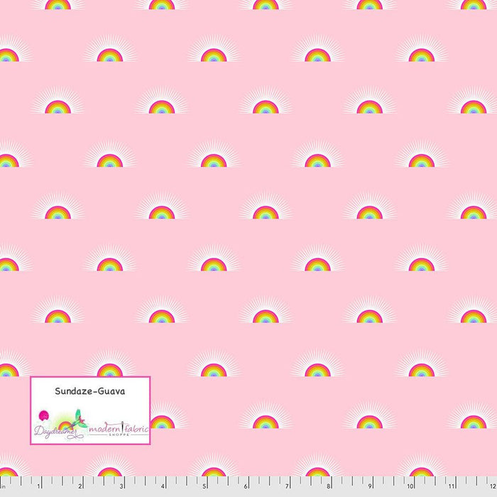 Tula Pink Daydreamer, Sundaze- PWTP176.GUAVA- Half Yard - Modern Fabric Shoppe
