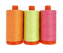 Tula Pink Neons & Neutrals Thread 50 wt.- 3 Large spools - Modern Fabric Shoppe